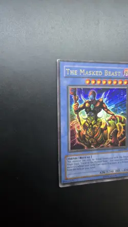 The Masked Beast LON-001 Labyrinth of Nightmare Unlimited Yugioh Card - Ungraded - Image 4