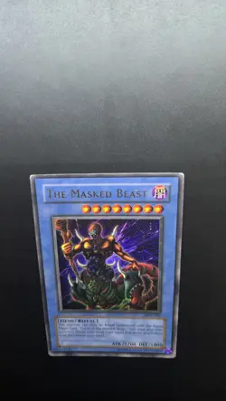 The Masked Beast LON-001 Labyrinth of Nightmare Unlimited Yugioh Card - Ungraded - Image 5