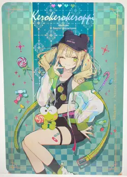 Goddess Story- Keroppi Akakura x Sanrio Characters Anime Holo Card ACG - Image 1