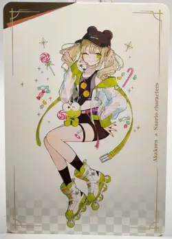 Goddess Story- Keroppi Akakura x Sanrio Characters Anime Holo Card ACG - Image 2