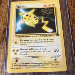 Copies Of Pikachu (Movie Promo) 04/53 Wotc Promo Regular And Mewtwo Cards - Image 2