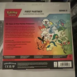 Pokemon TCG First Partner Illustration Collection Series 2 Box, 3 Promo Cards - Image 2
