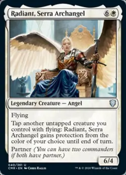Radiant, Serra Archangel - Near Mint MTG Commander Legends - Image 1