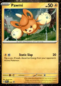Pawmi - (Cosmos Holo) Promo SV: Scarlet & Violet Promo Cards 040 NM - Image 1