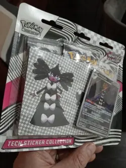 Pokemon Scarlet Violet White Flare Tech Sticker Collection Gothitelle BRAND NEW - Image 2