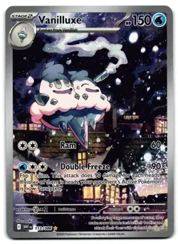 Vanilluxe 113/086 - 🌊 White Flare Pokemon TCG Holo 🖤 - LP - Image 1
