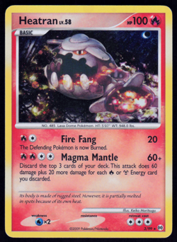 Heatran 3/99 Pokemon Platinum Arceus English Holo Rare - Image 4
