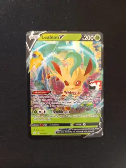 Carta Pokemon PSA BGS LEAFEON V PROMO 007/203 STAMPED SET PLAY! SERIES LEGA Holo - Image 3