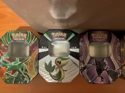 12x Empty Mixed/Assorted Pokemon Tins (XY, Sun & Moon, Sword & Shield) - Image 3