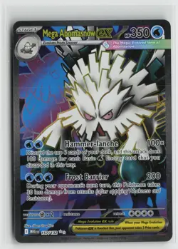 Mega Abomasnow ex 157/132 Ultra Rare Mega Evolution Pokemon NM - Image 1