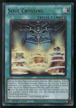 Egyptian God Deck: Slifer the Sky Dragon #EGS1-EN002 Soul Crossing - Image 1