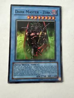 Yugioh - Dark Master - Zorc - Super - Unlimited - DCR-082 - MP - Image 1