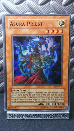 | Yugioh Asura Priest LOD-071 Super Rare Legacy Of Darkness MP 🔥 | - Image 1