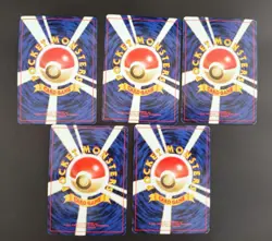 vintage neo Japanese Pokemon Card Lot 5 Old Back Alakazam Hypno Haunter - Image 2