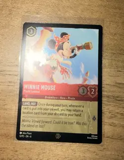 Minnie Mouse - Pirate Lookout 12/P2 Disney Lorcana Promo Cards Foil - Image 3