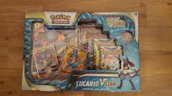 pokemon tcg lucario vstar premium collection box new & sealed trading cards - Image 2