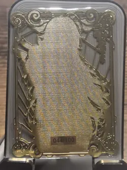 Lana Pikachu Pokemon Numbered 044/100 Goddess Story Gold Metal Card - Image 3