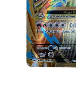 Pokemon M Charizard EX Full Art Ultra Rare Card 101/108 2016 XY Evolutions - Image 4