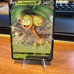 Alolan Exeggutor V SWSH225 SWSH: Sword & Shield Promo Cards Holo - Image 1