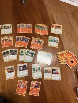 2018 Pokemon Battle Deck 58 Card Lot NM/MT See Lot Pics - Image 1