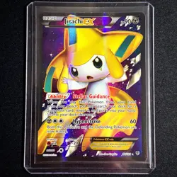 Pokemon TCG - Jirachi EX Full Art 98/101 Plasma Blast B&W 2013 Card - Image 1