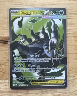 Mega Darkrai ex 101 2026 Pokemon Pitch Black Ultra Rare Card - Image 1