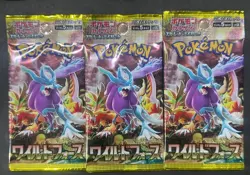 Pokemon Card Game Wild Force Booster Pack - Sv5K - Japanese 3 packs US SELLER - Image 1