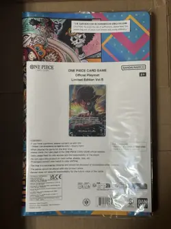 One Piece Card Official Playmat Limited Edition Vol 5 With Luffy Promo Card - Image 1