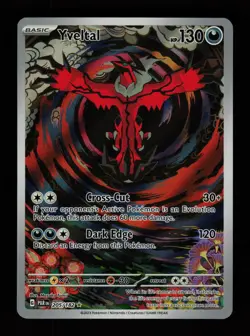 Yveltal 205/182 Holo Illustration Rare Paradox Rift Pokemon Cards - Image 1