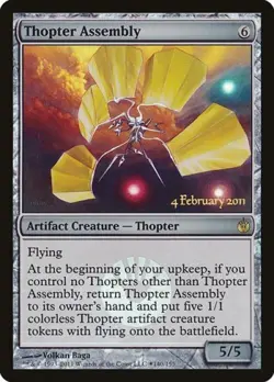 Thopter Assembly -Foil Medium Play MTG Promos: Launch Party and Release Event - Image 1