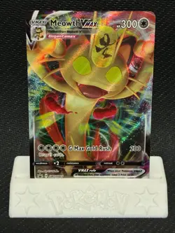 Meowth VMAX SWSH005 SWSH: Sword & Shield Promo Cards Holo (NM) - Image 1