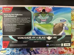 Pokemon TCG Venusaur EX And Blastoise EX Premium Collection Gamestop Exclusive - Image 2
