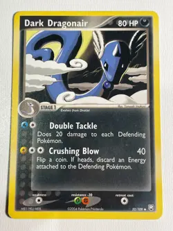 Dark Dragonair 32/109 Uncommon Non-Holo Team Rocket Returns Pokemon Card - Image 1