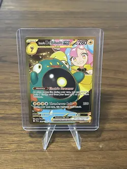 Pokemon TCG Card Iono's Bellibolt ex 188/159 Journey Together Hyper Rare - Image 1