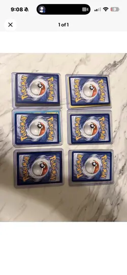 Pokemon TCG first partner illustration set of six cards - Image 2