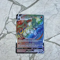 Chandelure VMAX 265/264SWSH08: Fusion Strike Rainbow Full Art Card Near Mint - Image 1