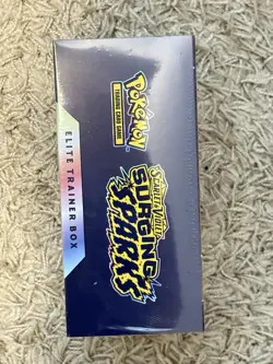 Pokemon TCG Scarlet & Violet Surging Sparks Elite Trainer Box ETB Sealed - Image 3