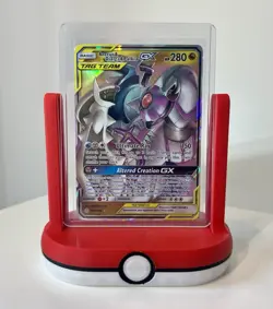 Pokemon TCG Arceus & Dialga & Palkia GX 156/236 Cosmic Eclipse Ultra Rare Holo - Image 1