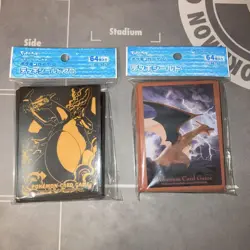 Pokemon Card Game Charizard Sleeve 2 Types Set - Image 1