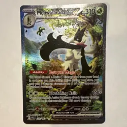 Meowscarada ex 256/193 Paldea Evolved Hyper Rare Full Art Holo Eng 310HP - Image 1
