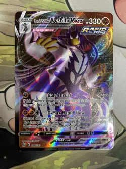 Pokemon TCG: Rapid Strike Urshifu VMAX 088/163 Swsh05: Battle Styles Holo - Image 1