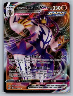 Rapid Strike Urshifu VMAX SWSH05: Battle Styles #088/163 Ultra Rare Holo Pokemon - Image 1