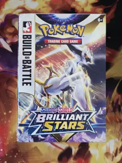 Pokemon Sword & Shield Brilliant Stars Build & Battle Box New Factory Sealed - Image 1