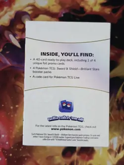 Pokemon Sword & Shield Brilliant Stars Build & Battle Box New Factory Sealed - Image 2