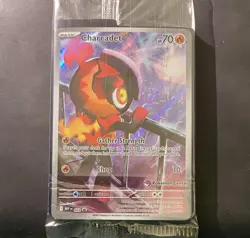 Pokemon TCG Phantasmal Flames PKC Pokemon Center Stamped Charcadet 022 Sealed #2 - Image 1