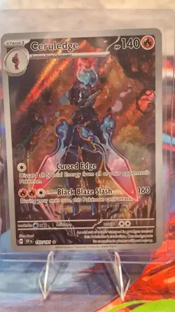 The Pokemon Company Ceruledge 197/191 Surging Sparks IR Holo EN 2024 140HP - Image 1