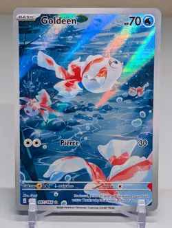 Goldeen 87/84 Full Art Holo Gold Star Pokemon Pitch Black 2026 NM - Image 1