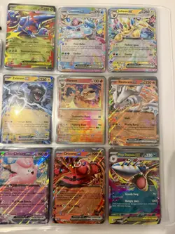 Pokemon Card Binder Lot | EX, V, VSTAR, Full Art, IR, Trainers, Eeveelutions - Image 4