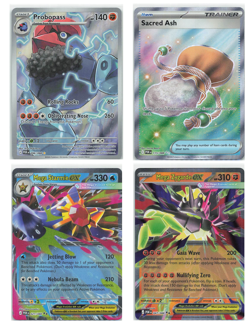 Pokemon Perfect Order (4) Card Lot - 2 Ex's / 1 IR / 1 UR [pok04] - Image 1