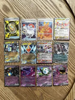 Pokemon 24 Card Ultra Rare Lot | Tinkaton ex SIR, Clefairy IR, Riolu IR, exCards - Image 4